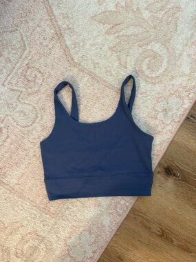 nike womens yoga bra size XS Blue